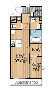 上郷マンション スミオ【1階】の間取り